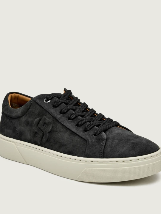 Zdjęcie produktu BOSS BLACK Sneakersy Gary_Tenn_sdbbe | zamsz grafitowy