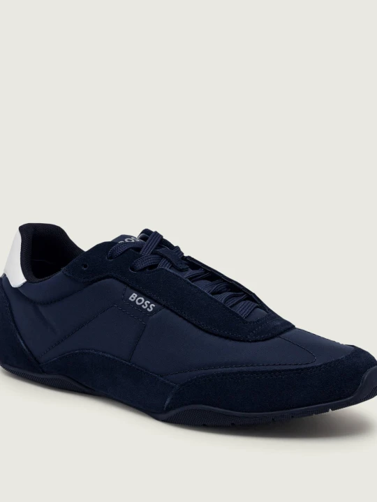 Zdjęcie produktu BOSS BLACK Sneakersy Jaylen_Lowp_sdnylt | zamsz granatowy