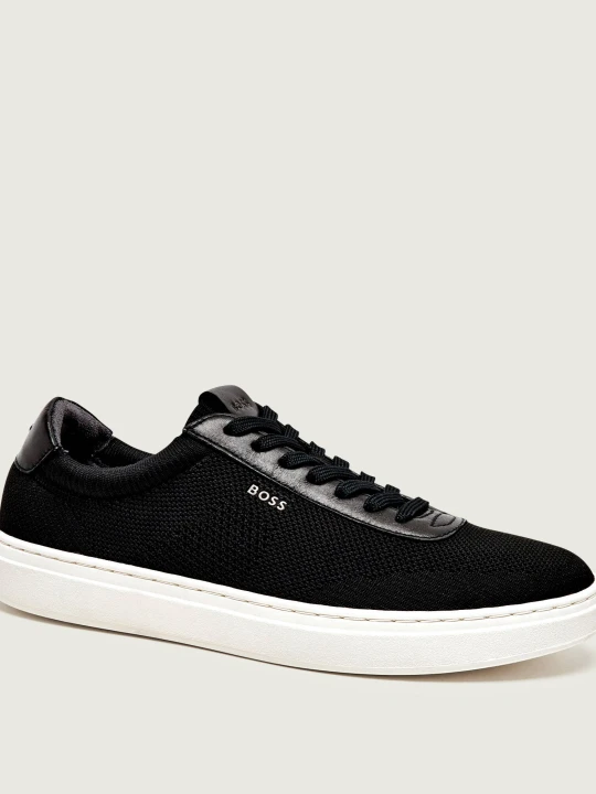 Zdjęcie produktu BOSS BLACK Sneakersy Kieran_Tenn_knal | z dodatkiem skóry
