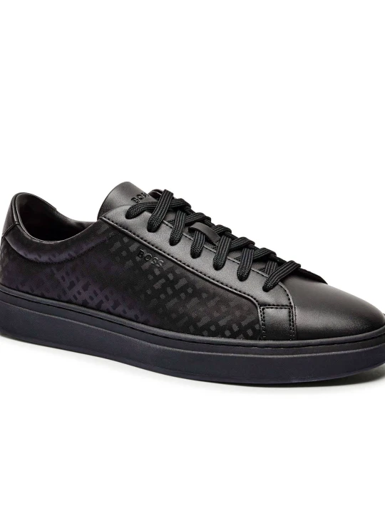 Zdjęcie produktu BOSS BLACK Sneakersy Kieran_Tenn_nymn | z dodatkiem skóry
