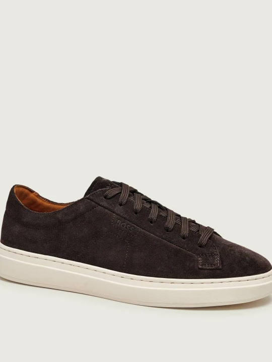 Zdjęcie produktu BOSS BLACK Sneakersy Kieran_Tenn_wcsd | zamsz brązowy