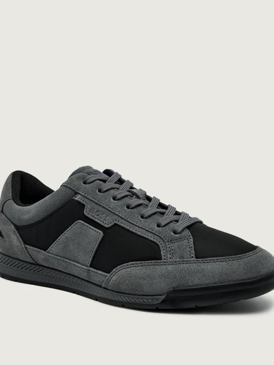 Zdjęcie produktu BOSS BLACK Sneakersy Nitan_Lowp_sdpny | zamsz szary