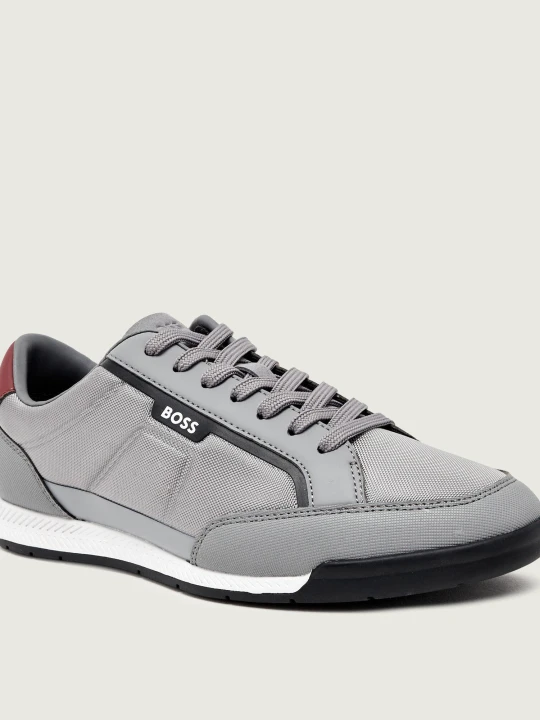 Zdjęcie produktu BOSS BLACK Sneakersy Nitan_Lowp_txthem szary