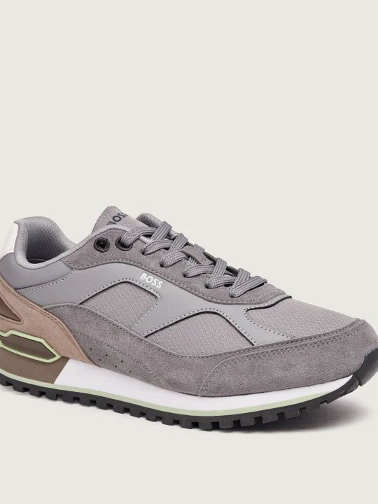 Zdjęcie produktu BOSS BLACK Sneakersy Parkour-L_Runn_mirsp szary