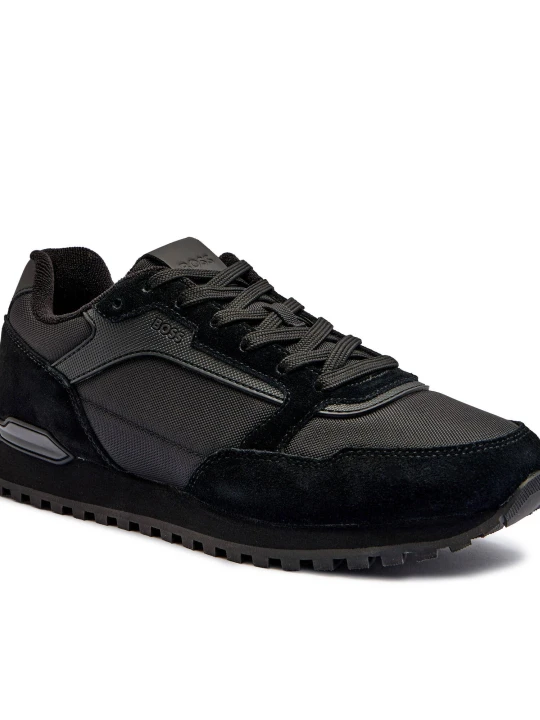 Zdjęcie produktu BOSS BLACK Sneakersy Parkour-L_Runn_sdnyt | z dodatkiem skóry