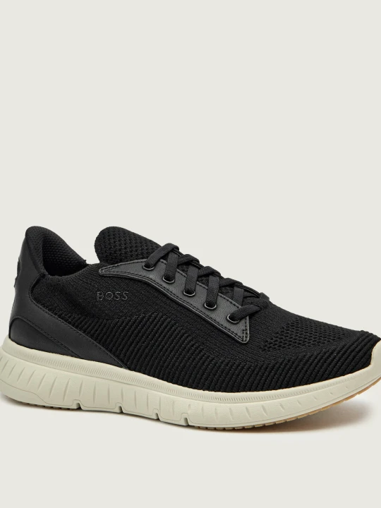 Zdjęcie produktu BOSS BLACK Sneakersy Titanis_Slon_knwal | z dodatkiem skóry