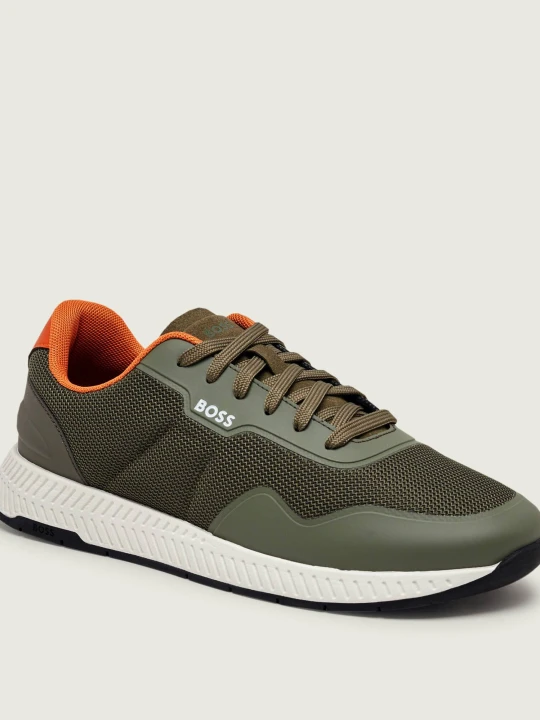Zdjęcie produktu BOSS BLACK Sneakersy Titanium_Runn_trtxpu zielony