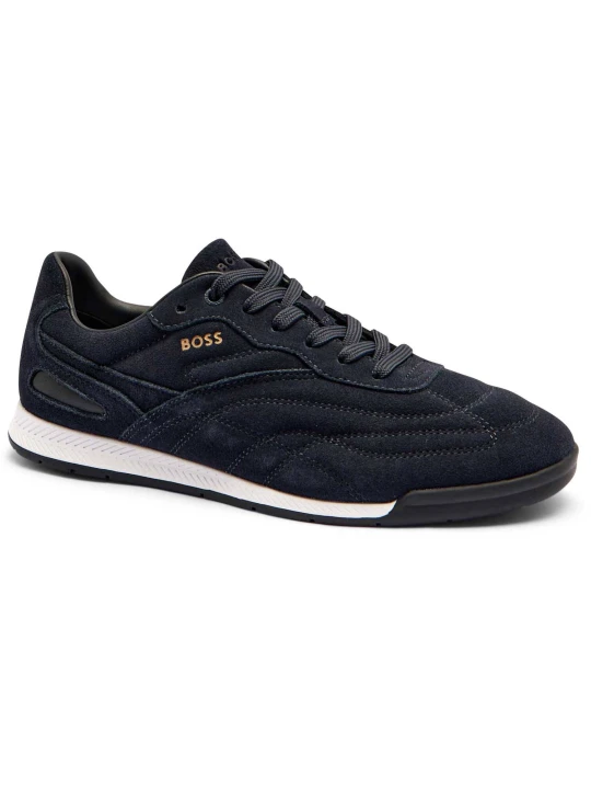 Zdjęcie produktu BOSS BLACK Sneakersy Titanium SL_sdmt | zamsz granatowy