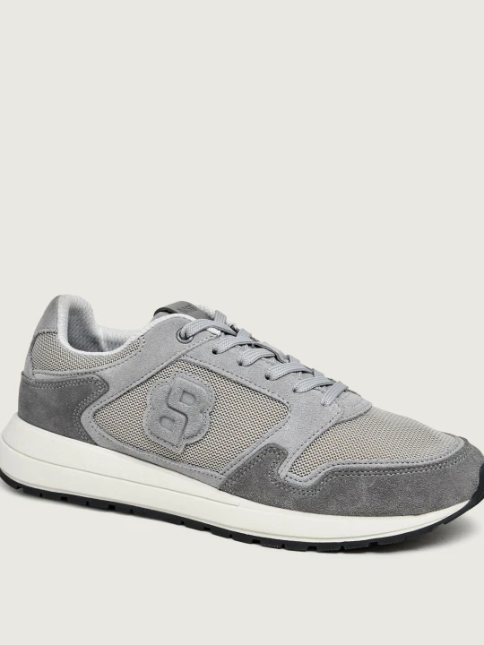 Zdjęcie produktu BOSS BLACK Sneakersy Vinston_Runn_sdmeBB | zamsz szary