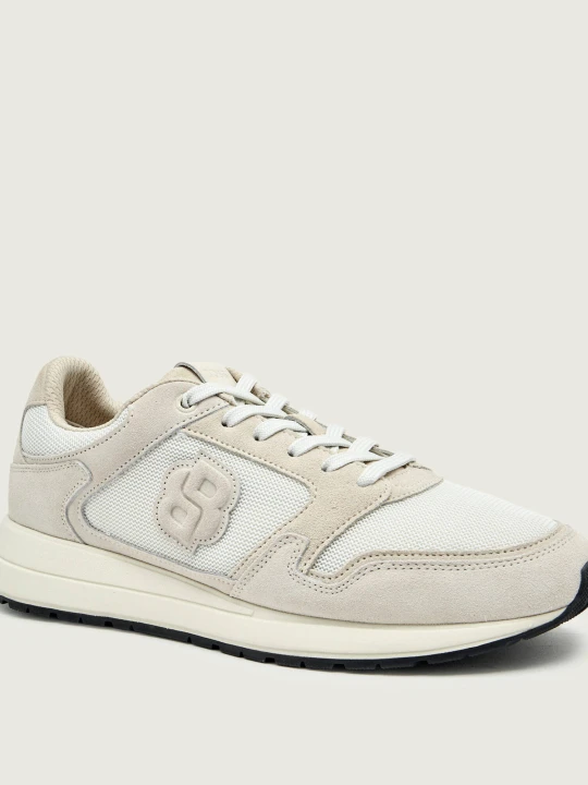 Zdjęcie produktu BOSS BLACK Sneakersy Vinston_Runn_sdmeBB | zamsz ecru
