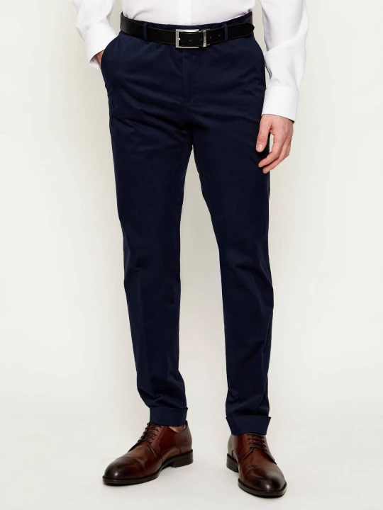 Zdjęcie produktu BOSS BLACK Spodnie chino C-Genius-TU-WG-261F | Slim Fit granatowy