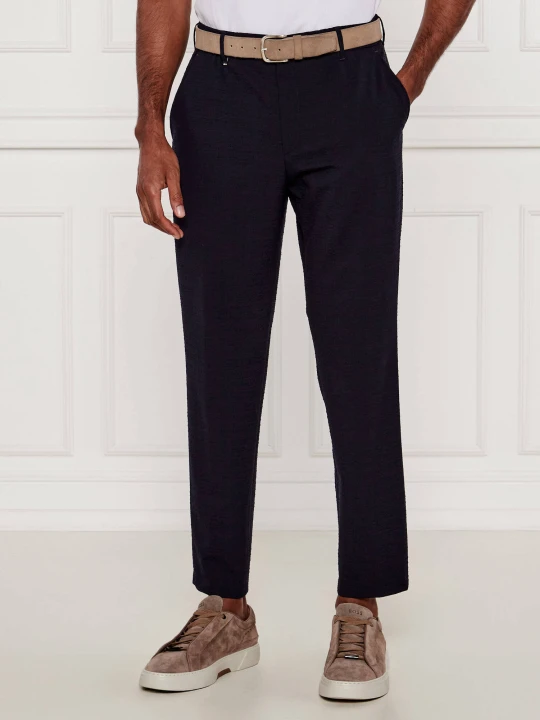 Zdjęcie produktu BOSS BLACK Spodnie C-Perin-RDS-252 | Relaxed fit granatowy