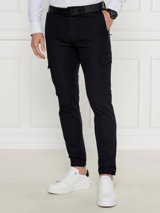 Zdjęcie produktu BOSS BLACK Spodnie cargo P-Kaiton | Slim Fit