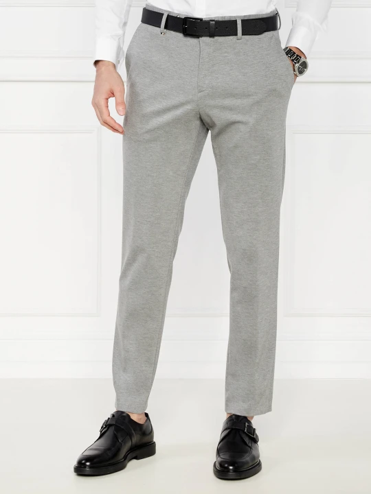 Zdjęcie produktu BOSS BLACK Spodnie chino C-Genius | Slim Fit szary