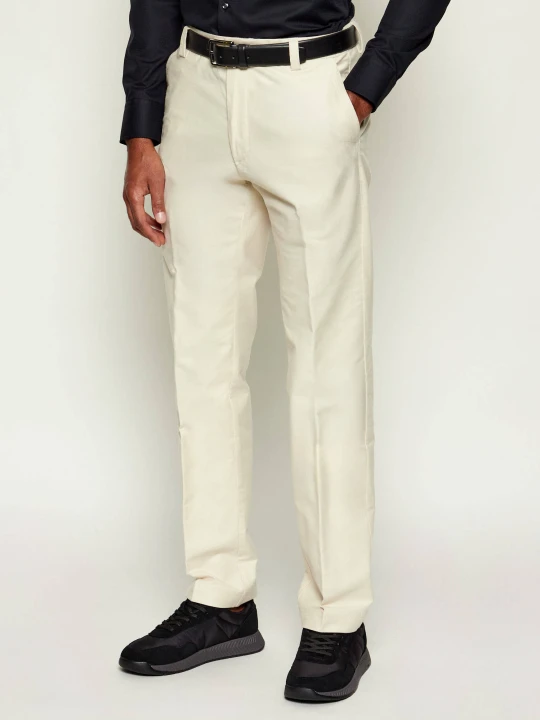 Zdjęcie produktu BOSS BLACK Spodnie chino C-Kent | Straight fit beżowy