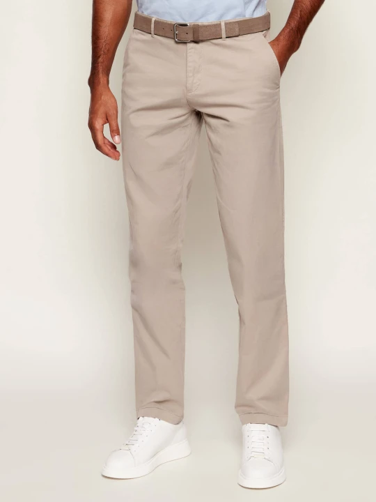Zdjęcie produktu BOSS BLACK Spodnie chino Crigan3-D | Regular Fit | stretch beżowy