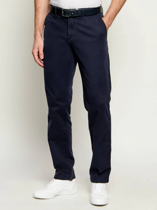 Zdjęcie produktu BOSS BLACK Spodnie chino Crigan3-D | Regular Fit | stretch granatowy