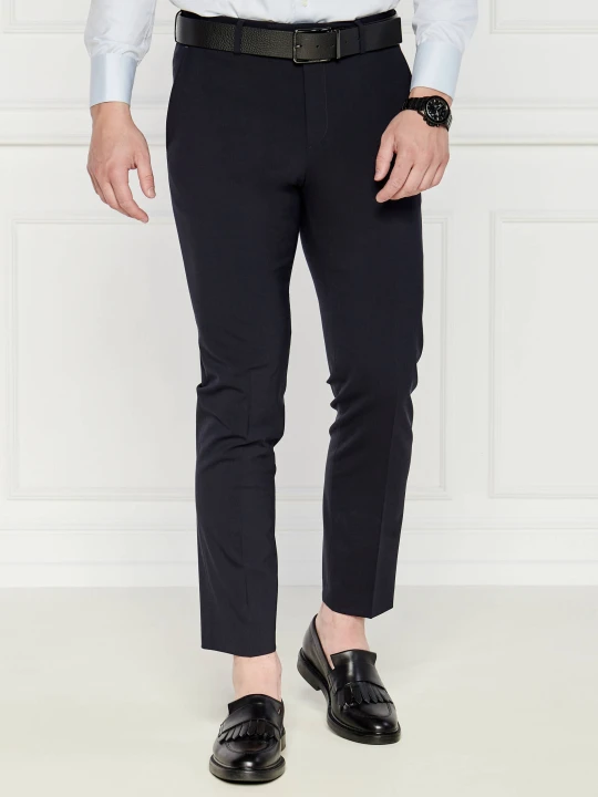 Zdjęcie produktu BOSS BLACK Spodnie chino h-george | Custom slim fit granatowy