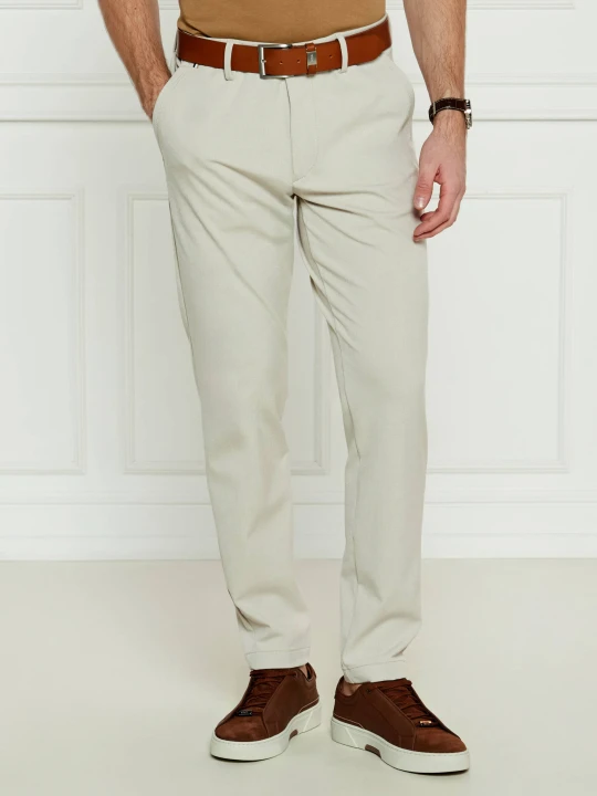 Zdjęcie produktu BOSS BLACK Spodnie chino H-Kaiton | Slim Fit beżowy
