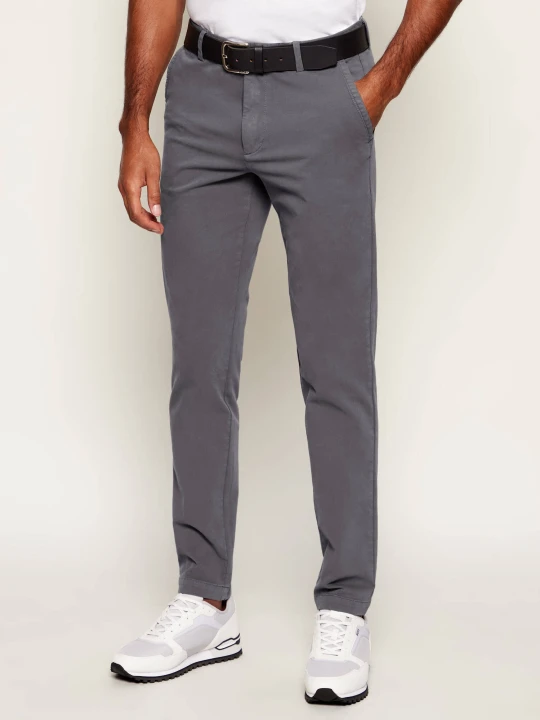 Zdjęcie produktu BOSS BLACK Spodnie chino H-Kaiton1 | Slim Fit szary