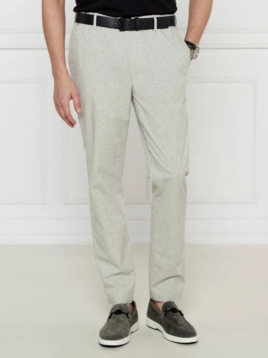 Zdjęcie produktu BOSS BLACK Spodnie chino H-Kane-RDS | Tapered fit szary