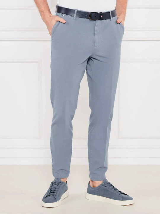 Zdjęcie produktu BOSS BLACK Spodnie chino H-Kane | Regular Fit błękitny