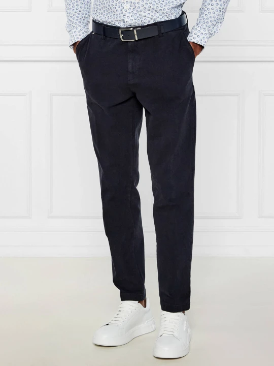 Zdjęcie produktu BOSS BLACK Spodnie chino H-Kane | Regular Fit granatowy