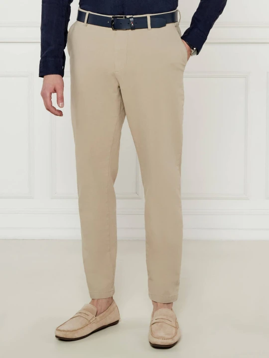 Zdjęcie produktu BOSS BLACK Spodnie chino H-Kane | Regular Fit beżowy