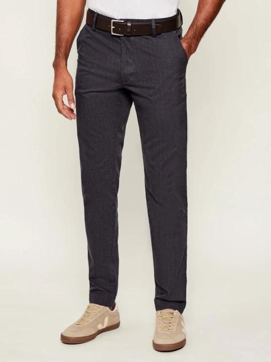 Zdjęcie produktu BOSS BLACK Spodnie chino H-Kane1-FTU | Regular Fit granatowy