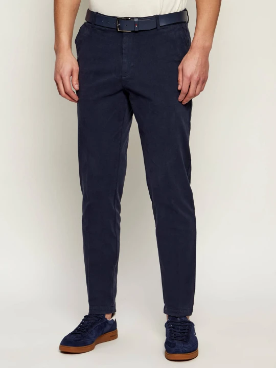 Zdjęcie produktu BOSS BLACK Spodnie chino H-Kane1 | Modern fit granatowy