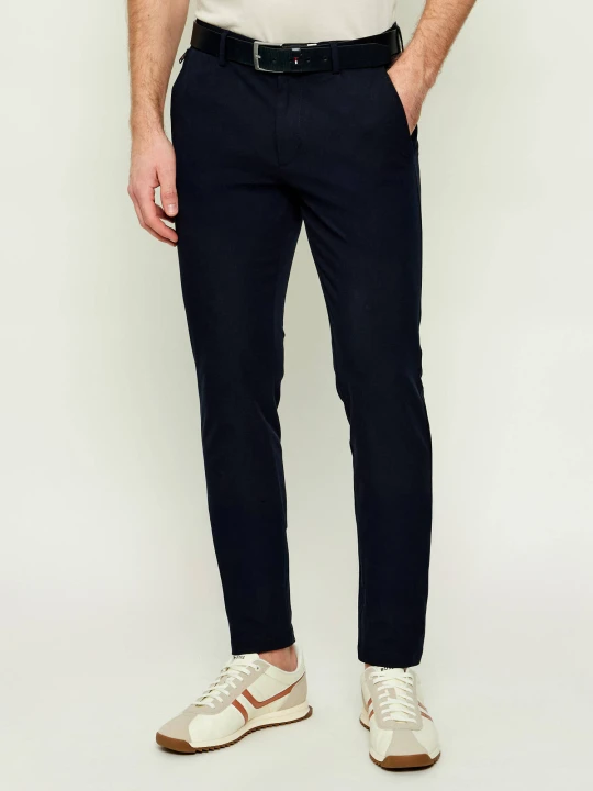 Zdjęcie produktu BOSS BLACK Spodnie chino Kaito1_T | Slim Fit granatowy