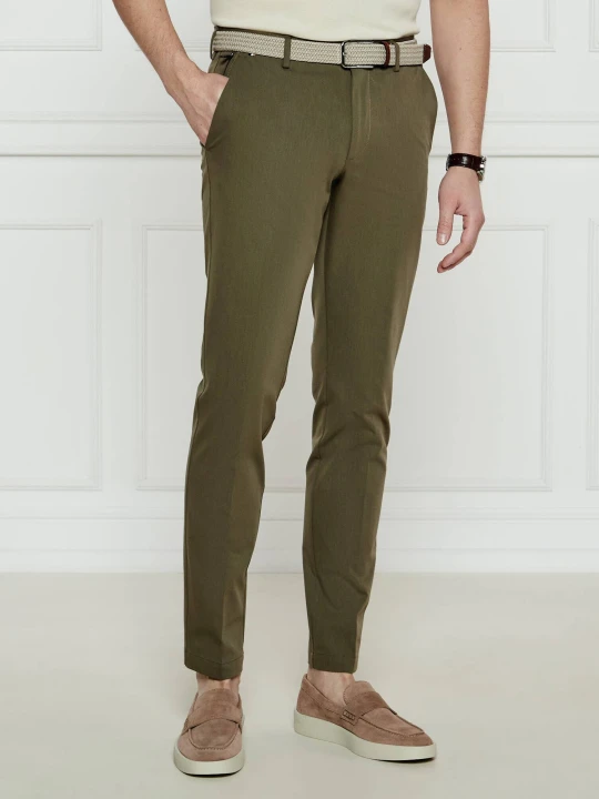 Zdjęcie produktu BOSS BLACK Spodnie chino Kaito1_T | Slim Fit khaki
