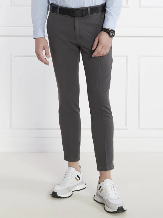Zdjęcie produktu BOSS BLACK Spodnie chino Kaiton | Slim Fit grafitowy