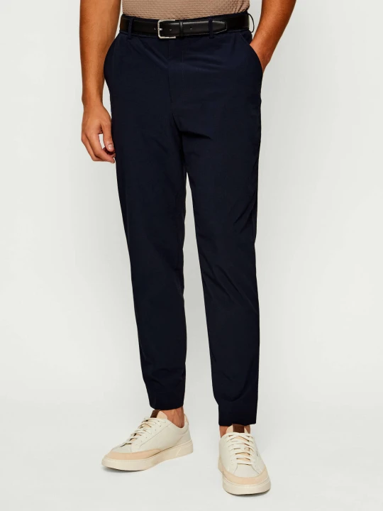 Zdjęcie produktu BOSS BLACK Spodnie chino P-Perin-Rds-Wg-263F | Slim Fit granatowy