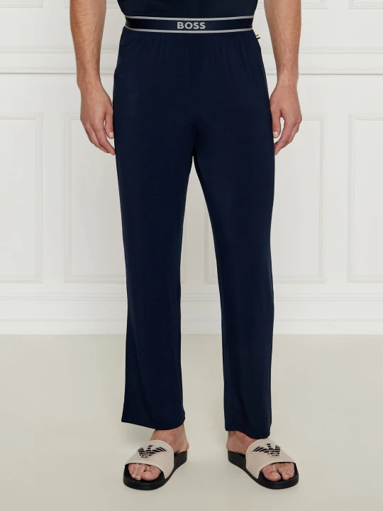 Zdjęcie produktu BOSS BLACK Spodnie Comfort | Regular Fit granatowy