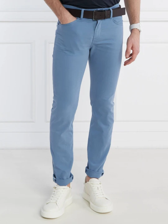 Zdjęcie produktu BOSS BLACK Spodnie Delaware 3-1-20 | Slim Fit niebieski