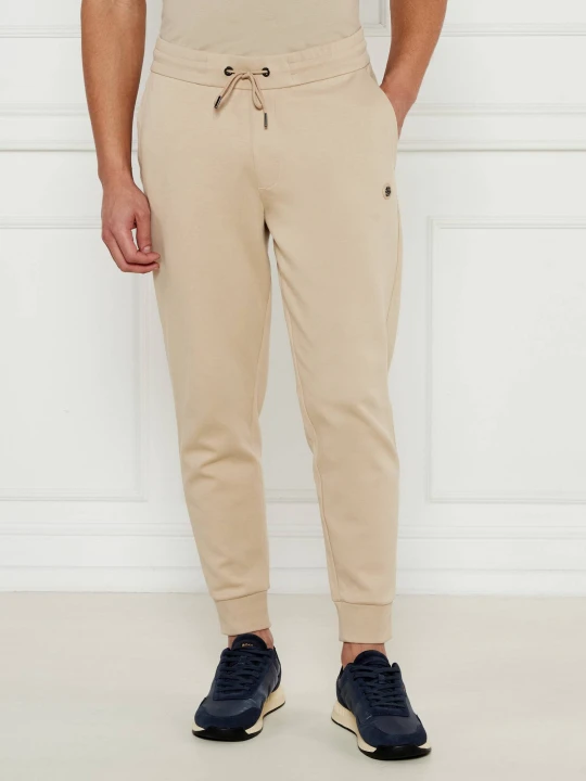 Zdjęcie produktu BOSS BLACK Spodnie dresowe Locsin | Regular Fit beżowy