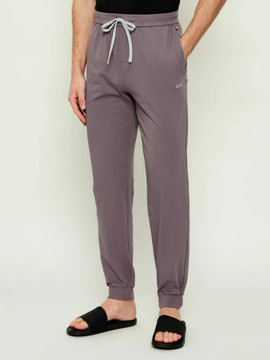 Zdjęcie produktu BOSS BLACK Spodnie dresowe Mix&Match | Regular Fit beżowy
