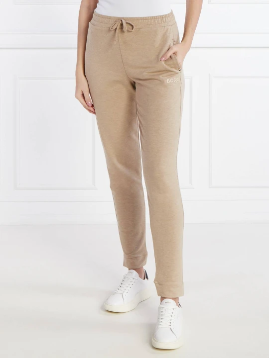 Zdjęcie produktu BOSS BLACK Spodnie dresowe | Regular Fit beżowy