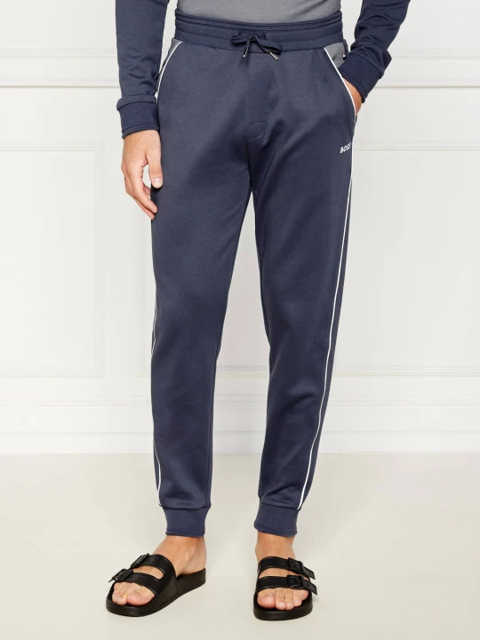 Zdjęcie produktu BOSS BLACK Spodnie dresowe | Slim Fit granatowy