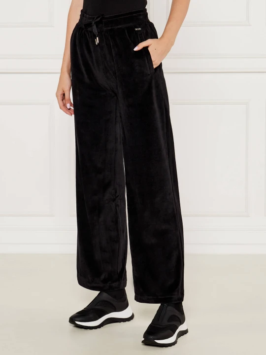 Zdjęcie produktu BOSS BLACK Spodnie dresowe Velluto | flare fit