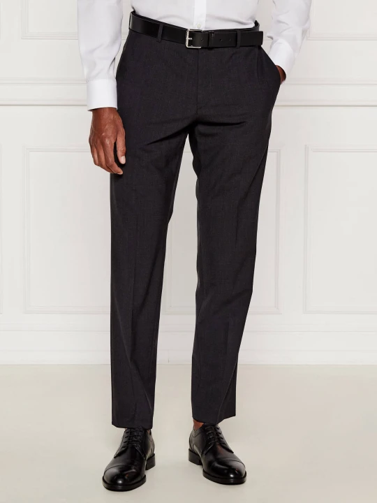 Zdjęcie produktu BOSS BLACK Spodnie H-Genius-MM-224 | Slim Fit grafitowy