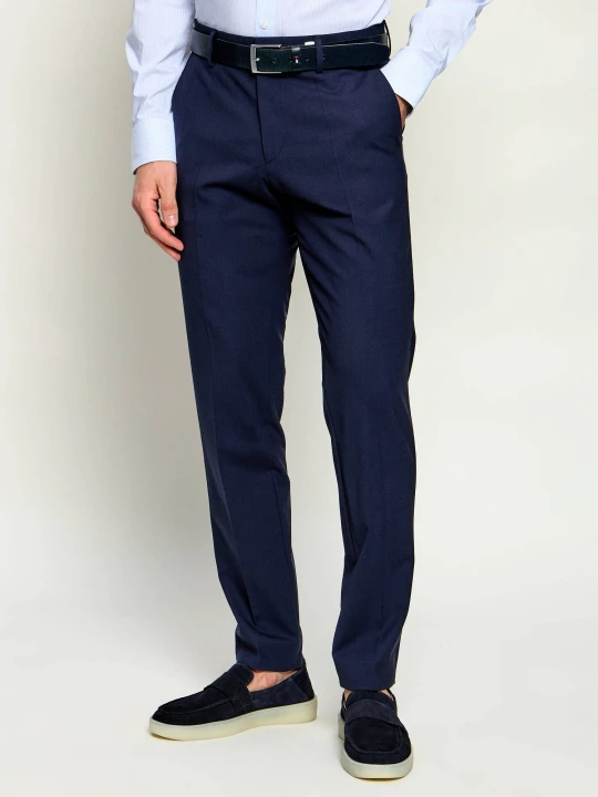 Zdjęcie produktu BOSS BLACK Spodnie H-Genius-MM-224 | Slim Fit granatowy