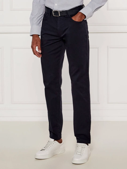 Zdjęcie produktu BOSS BLACK Spodnie H-Re.Maine5 | Regular Fit granatowy