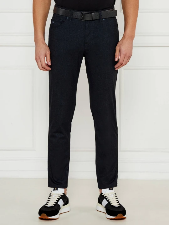 Zdjęcie produktu BOSS BLACK Spodnie H-Re.Maine5 | Regular Fit granatowy