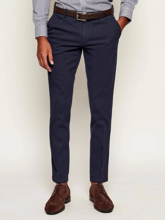 Zdjęcie produktu BOSS BLACK Spodnie Kaito | Slim Fit granatowy