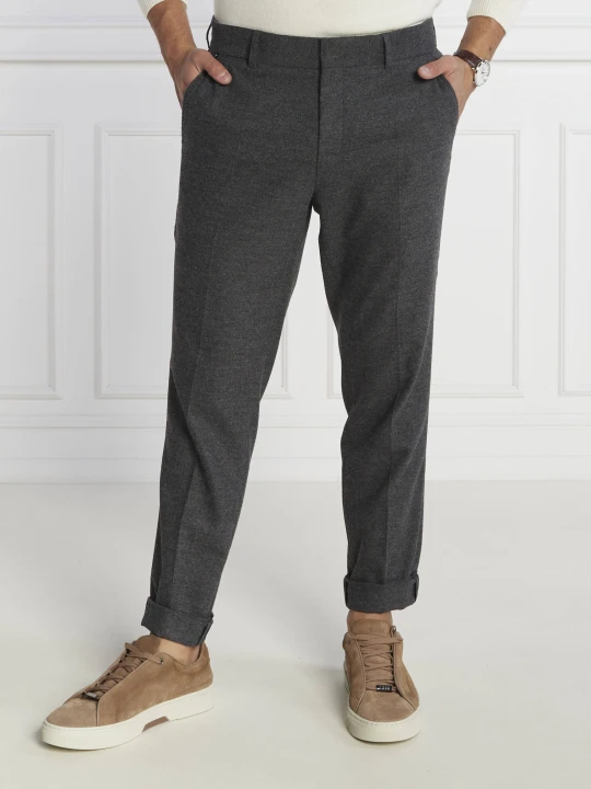 Zdjęcie produktu BOSS BLACK Spodnie P Genius CW | Slim Fit grafitowy