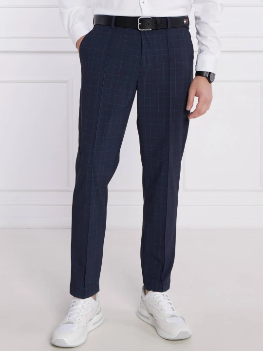 Zdjęcie produktu BOSS BLACK Spodnie P-Perin-J-RDS-WG-241 | Regular Fit granatowy