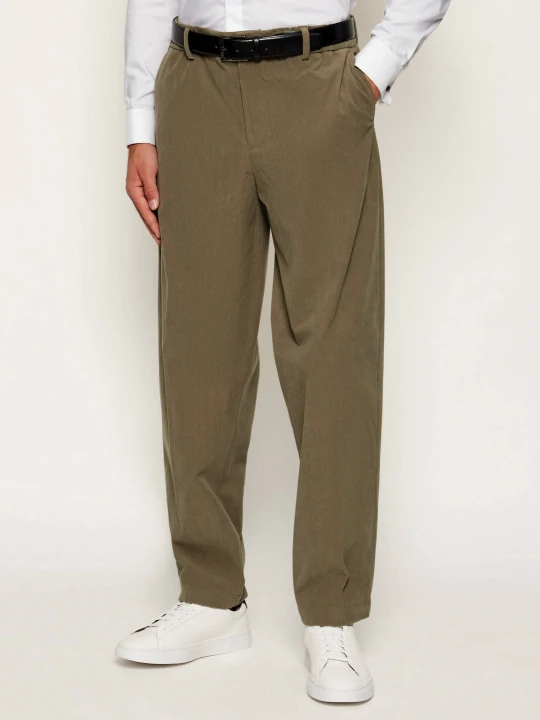 Zdjęcie produktu BOSS BLACK Spodnie P-Phil-RDS-WG-254F | Relaxed fit khaki