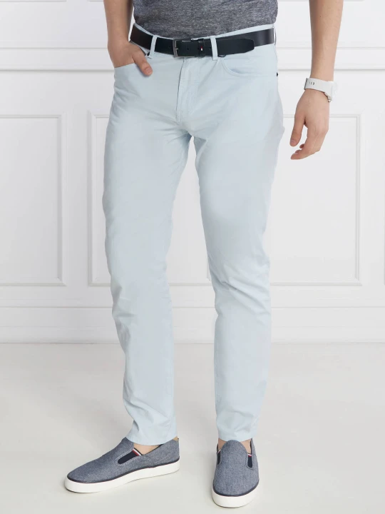 Zdjęcie produktu BOSS BLACK Spodnie Re.Maine-20 | Regular Fit błękitny